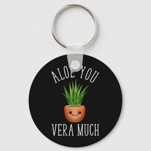 Aloe You Vera Much Keychain