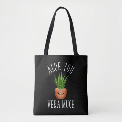 Aloe You Vera Much Tote Bag