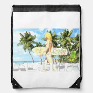 Aloha 01  drawstring bag