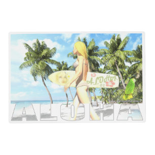 Aloha 01 placemat