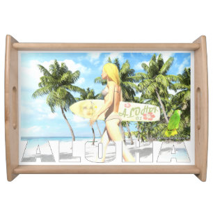Aloha 01 serving tray
