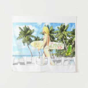 Aloha 01 tapestry