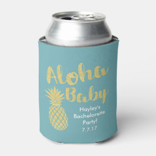 Aloha Baby Bachelorette Drink Holder Can Cooler