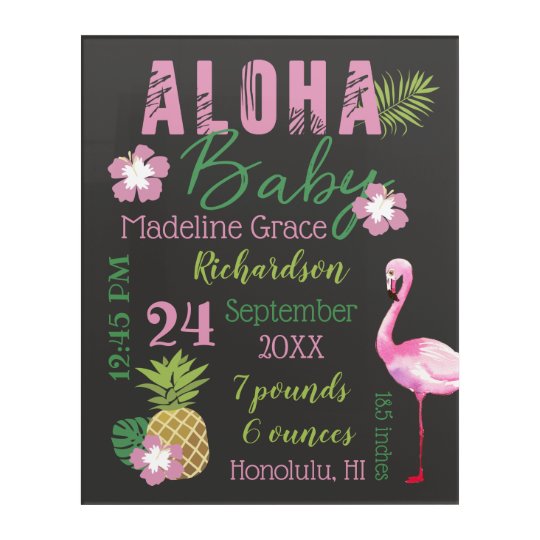 aloha baby born