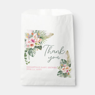 Aloha Baby Shower Favor Bag