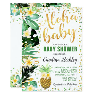 luau baby shower ideas