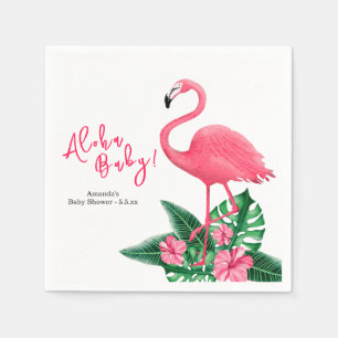 Aloha Baby Shower Napkins