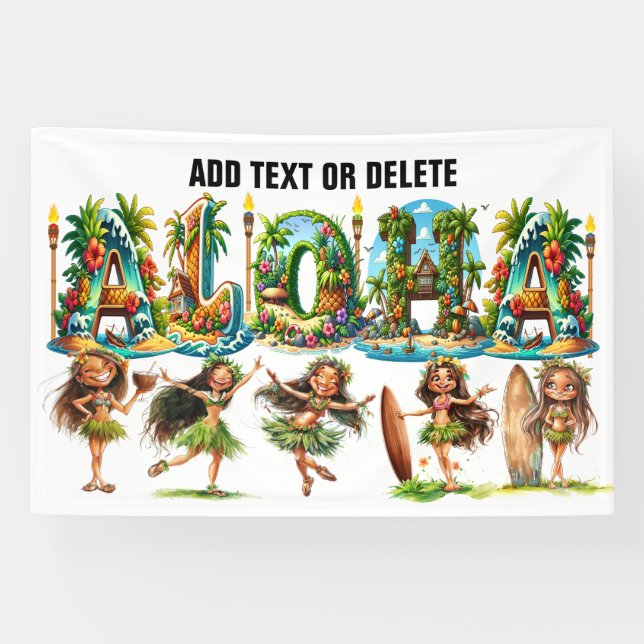 ALOHA   BANNER (Horizontal)