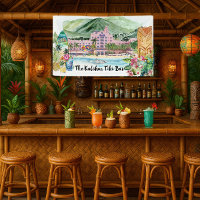 Aloha Beach | Personalized Tiki Bar Luau Party
