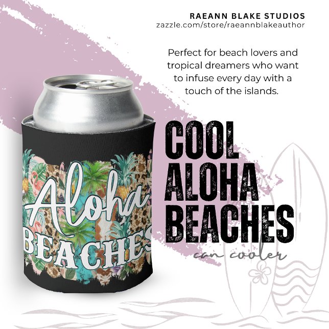 Aloha Beaches! Can Cooler (Creator Uploaded)