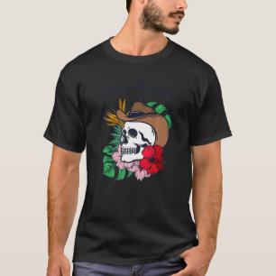 Aloha Beaches For Y'all Hawaiian Cowboy Texas Hawa T-Shirt