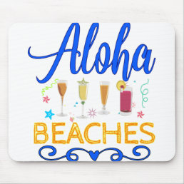 Aloha Beaches Mouse Pad