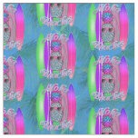 Aloha Beaches Summer Surf Pineapple Fabric