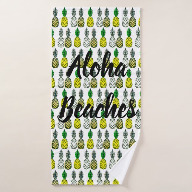Aloha Beaches towel (Bath Towel)