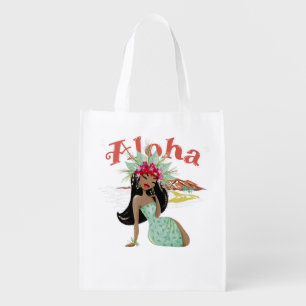 Aloha Beautiful Grocery Bag