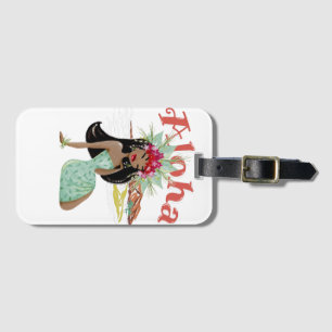 Aloha Beautiful Luggage Tag