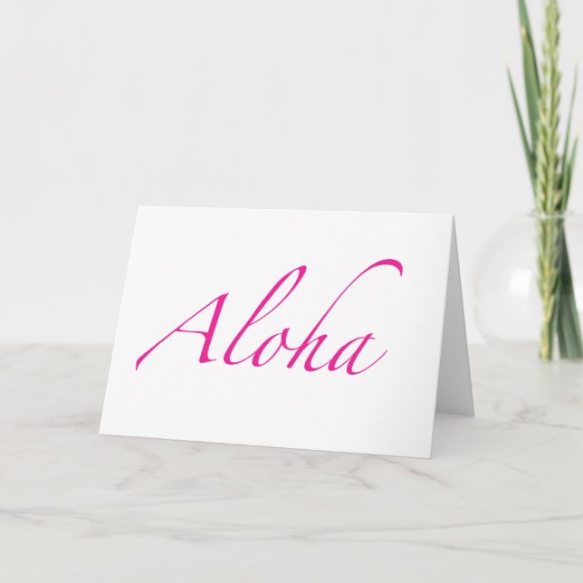 Aloha Cards (Front)