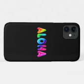 Aloha Case-Mate iPhone Case (Back (Horizontal))