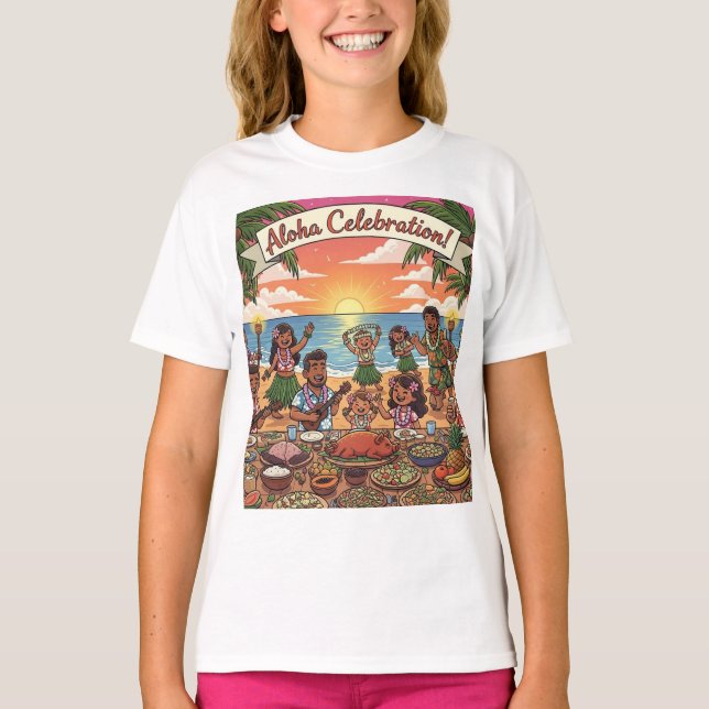 Aloha Celebration T-Shirt (Front)