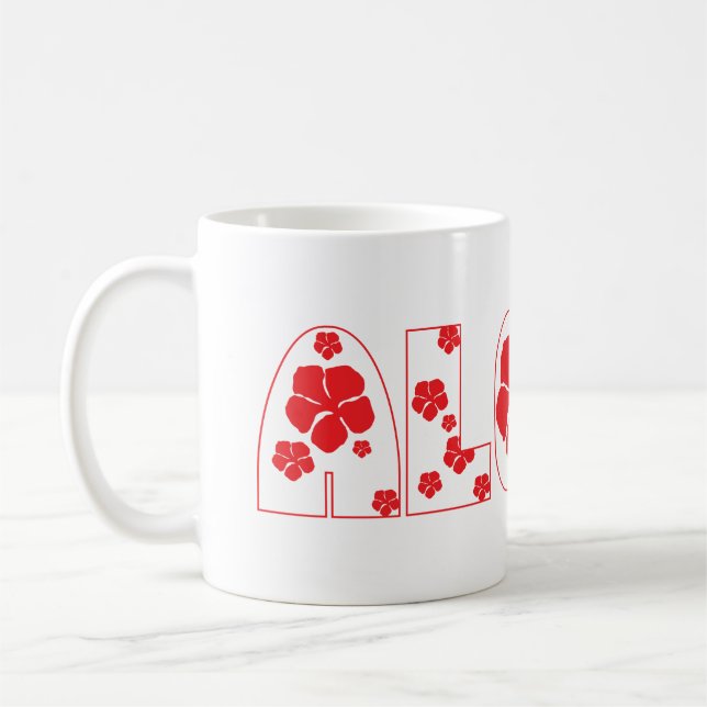 Aloha Coffee Mug (Left)