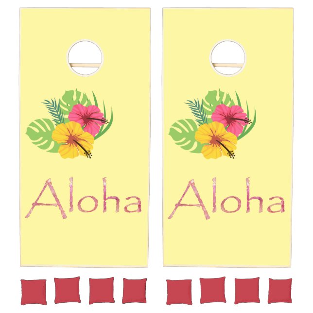 Aloha Cornhole Set (Set)