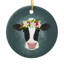 Aloha Cow - Ornament