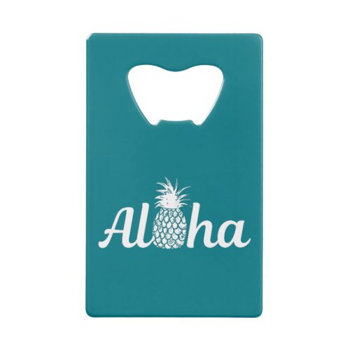 Aloha Credit Card Bottle Opener