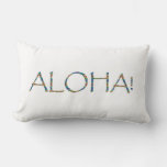 "Aloha!" Custom Design Lumbar Pillow