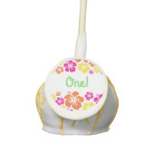 Aloha Cute Hawaiian Kid's Birthday Party Cake Pops (Front)