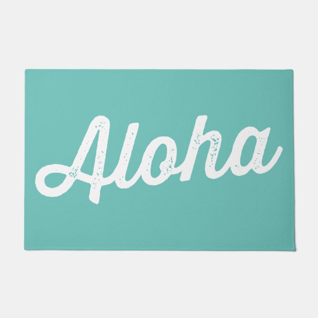 ALOHA  DOORMAT (Front)