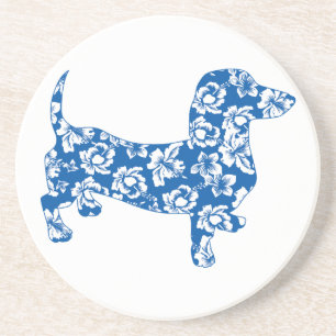 Aloha Doxie Dachshund Coaster