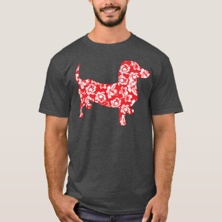 Aloha-Doxie-Red T-Shirt