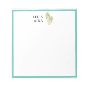 Aloha Flip-Flops Notepad