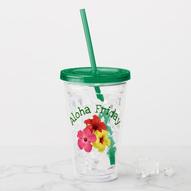 Aloha Friday Acrylic Tumbler