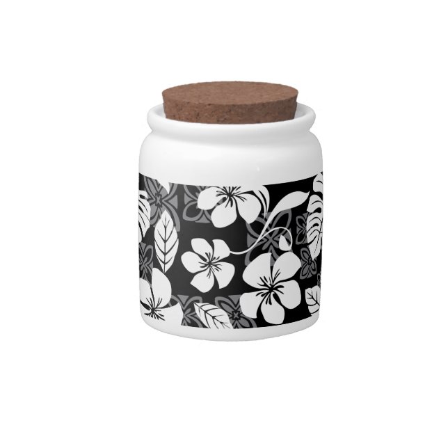 ALOHA FRIDAY (BLACK) CANDY JAR (Front)