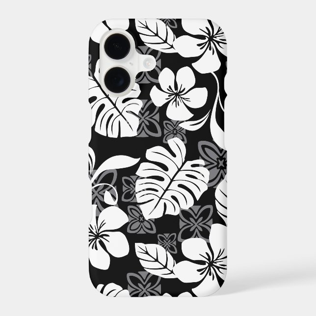 ALOHA FRIDAY (BLACK & GRAY) IPHONE CASE (Back)