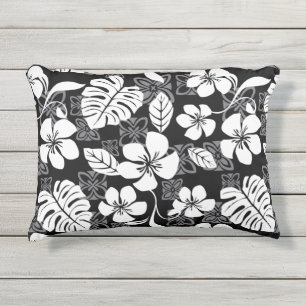 ALOHA FRIDAY (BLACK/GRAY) OUTDOOR PILLOW