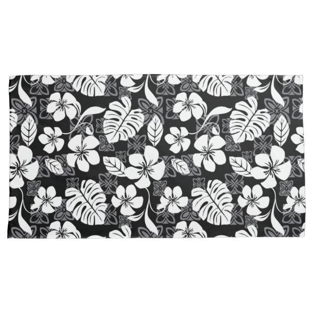 ALOHA FRIDAY (BLACK/GRAY) PILLOW CASE (Front-Right)