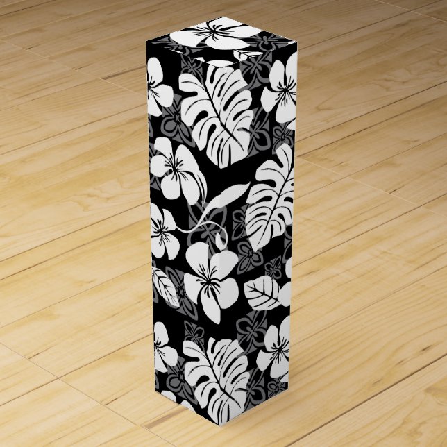 ALOHA FRIDAY (BLACK/GRAY) WINE BOX (Front)