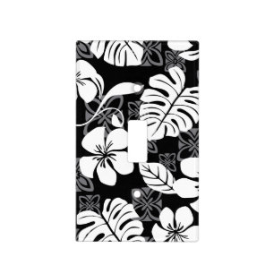 ALOHA FRIDAY (BLACK) LIGHT SWITCH COVER