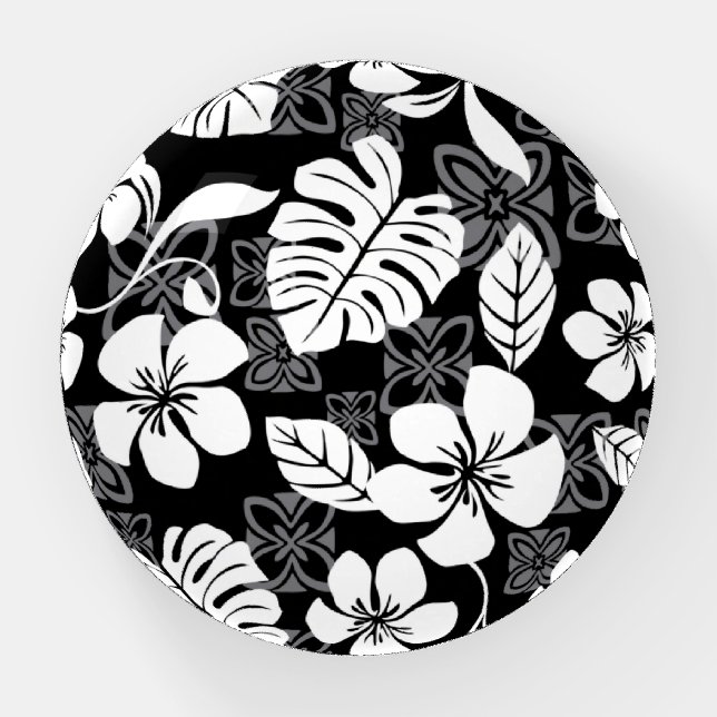 ALOHA FRIDAY (BLACK) PAPERWEIGHT (Front)