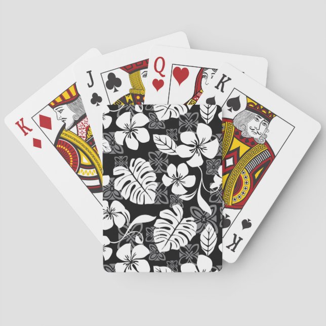 ALOHA FRIDAY (BLACK) POKER CARDS (Back)