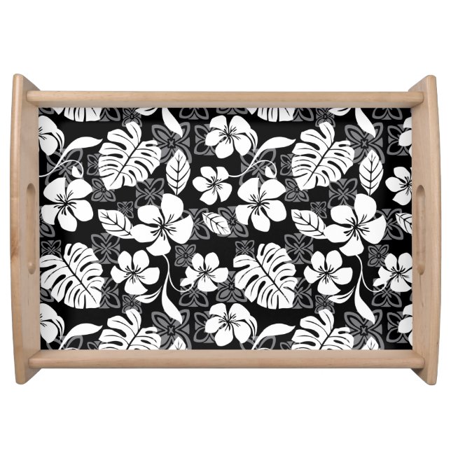 ALOHA FRIDAY (BLACK) SERVING TRAY (Front)