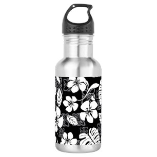 ALOHA FRIDAY (BLACK) STAINLESS STEEL WATER BOTTLE