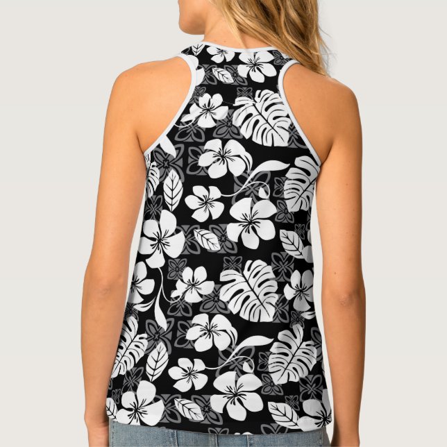 ALOHA FRIDAY (BLACK) TANK TOP (Back)