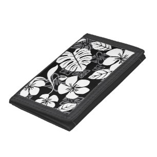 ALOHA FRIDAY (BLACK) TRIFOLD WALLET