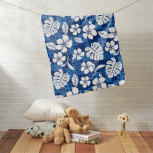 ALOHA FRIDAY (BLUE) BABY BLANKET