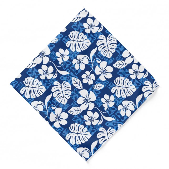 ALOHA FRIDAY (BLUE) BANDANA (Front)