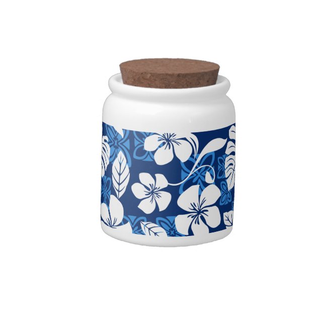 ALOHA FRIDAY (BLUE) CANDY JAR (Left)