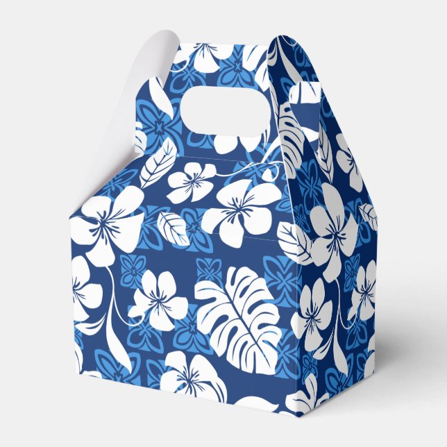 ALOHA FRIDAY (BLUE) FAVOR BOXES (Front Side)
